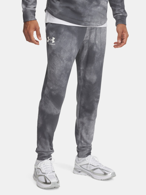 Under Armour Мъжко долнище Under Armour UA Rival Terry AOP Jogger Q1