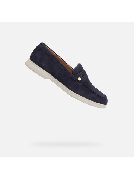 Geox Тъмносини дамски мокасини Geox XAN3