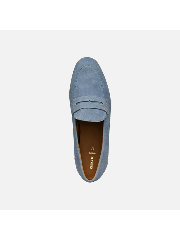 Geox Светлосини дамски мокасини Geox Mantinea