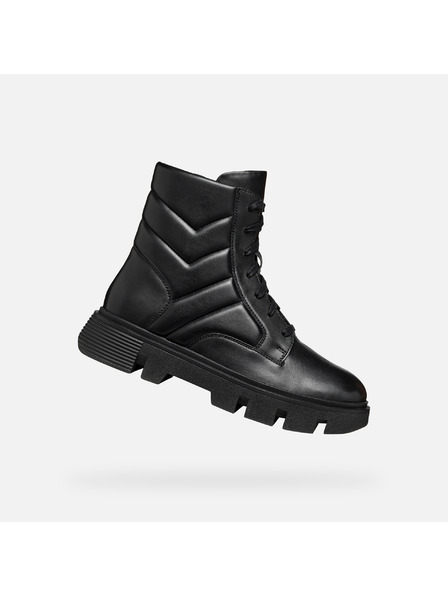 Geox Черни дамски боти Geox Vilde