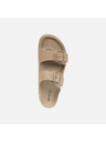 Geox Бежови дамски пантофи Geox Sandybett