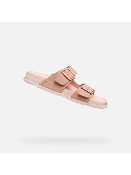 Geox Розови дамски пантофи Geox Sandybett