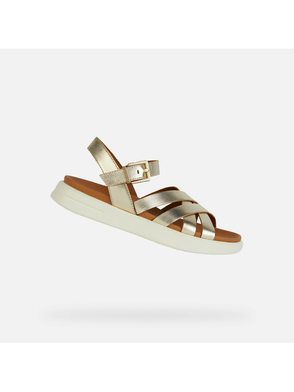 Geox Златни дамски сандали Geox XAN2S