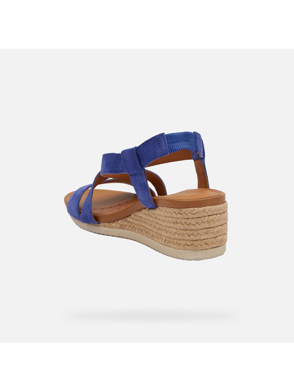 Geox Сини дамски сандали Geox Ischia Corda