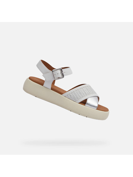 Geox Бели дамски сандали Geox Camalei