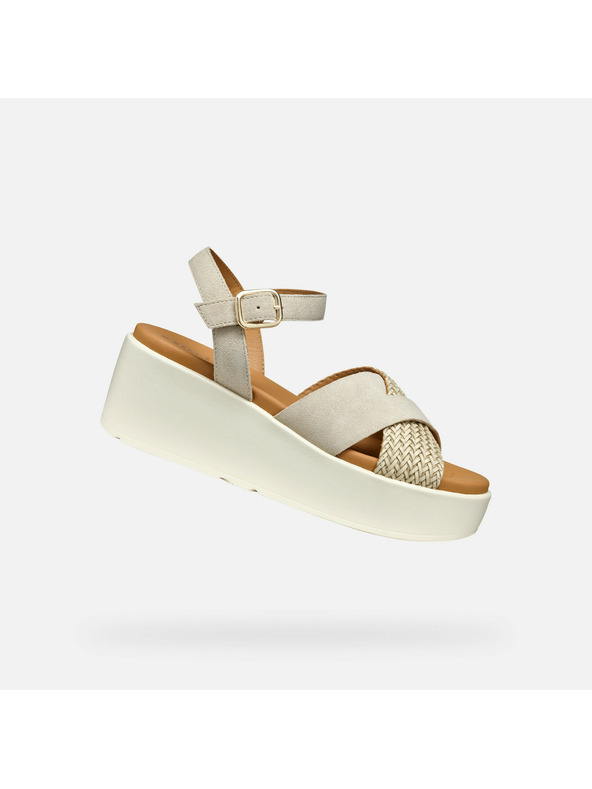 Geox Бежови дамски сандали Geox XAN2.2S