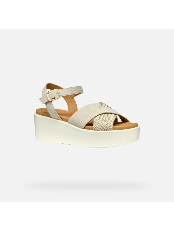 Geox Бежови дамски сандали Geox XAN2.2S