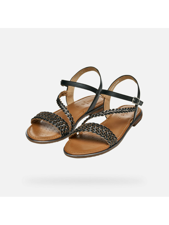 Geox Черни дамски сандали Geox Sozy Plus