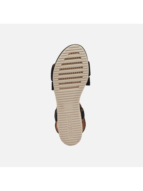 Geox Черни дамски сандали Geox Ischia Corda