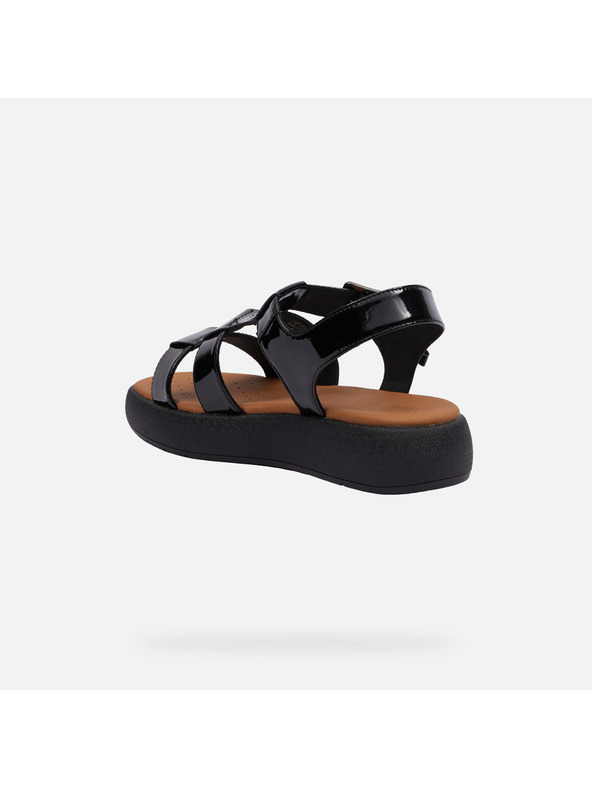 Geox Черни дамски сандали Geox Camalei