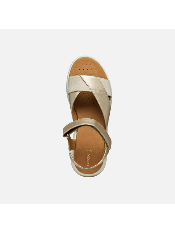 Geox Златисти дамски сандали Geox Dandra 40
