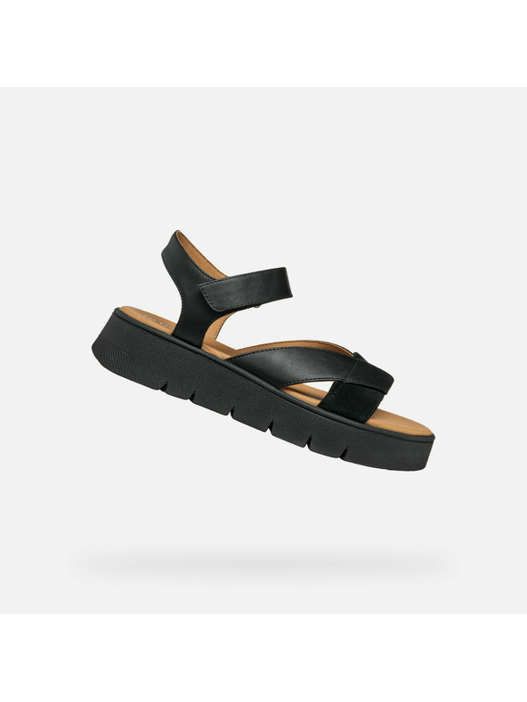 Geox Черни дамски сандали Geox Dandra 40