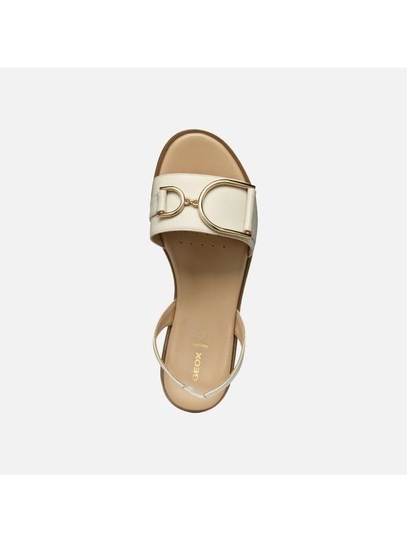 Geox Кремави дамски сандали Geox Naileen