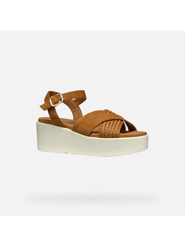 Geox Кафяви дамски сандали Geox XAN2.2S