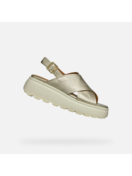 Geox Златисти дамски сандали Geox Spherica EC4.1 S