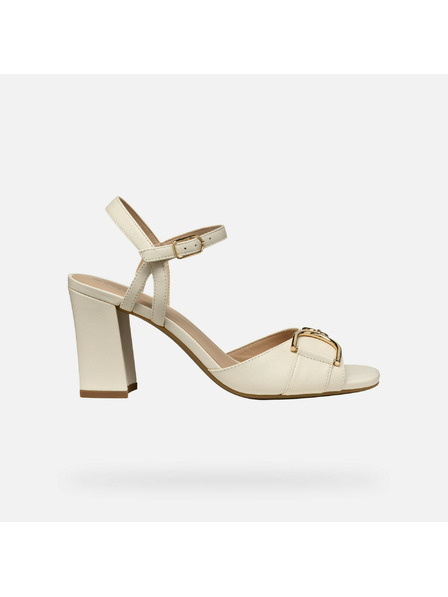 Geox Кремави дамски сандали Geox Neeraklia 80