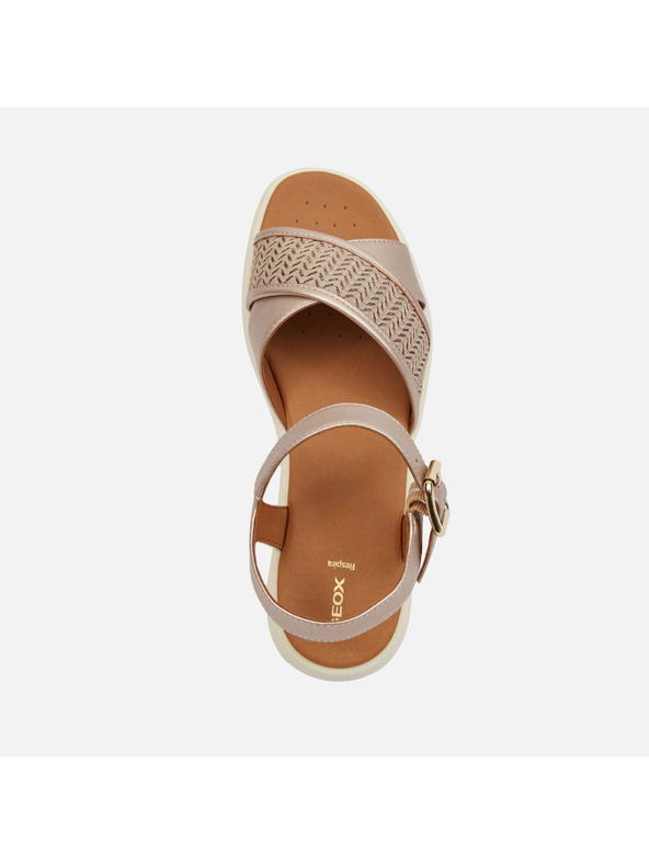 Geox Кремави дамски сандали Geox Camalei