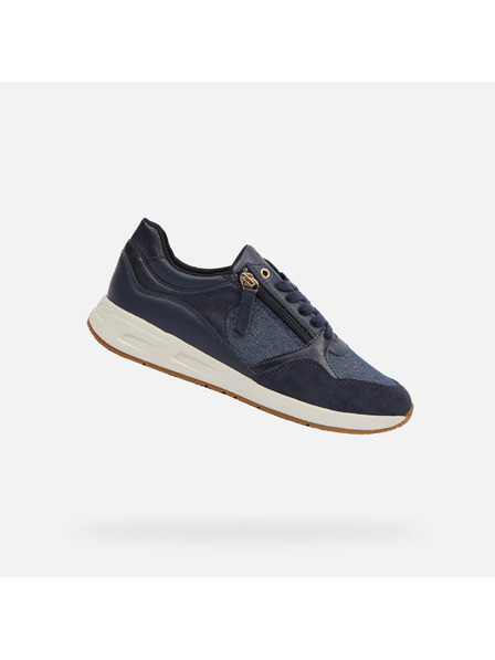 Geox Тъмно сини дамски маратонки Geox Bulmya