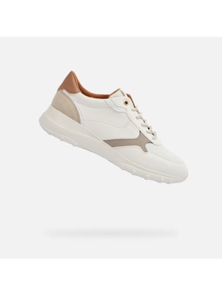 Geox Бели дамски маратонки Geox Alleniee