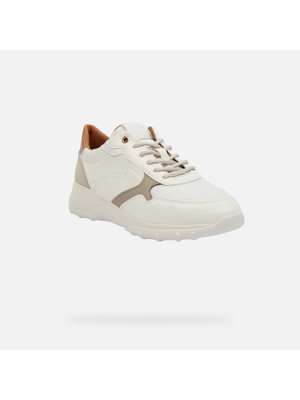 Geox Бели дамски маратонки Geox Alleniee