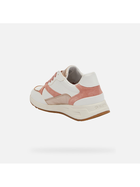 Geox Бели дамски маратонки Geox Bulmya