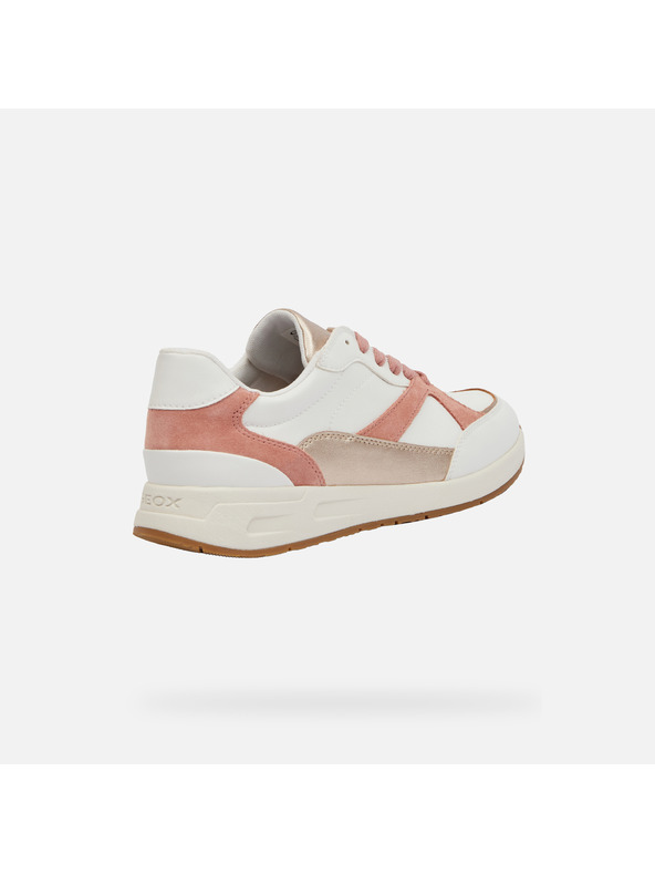 Geox Бели дамски маратонки Geox Bulmya