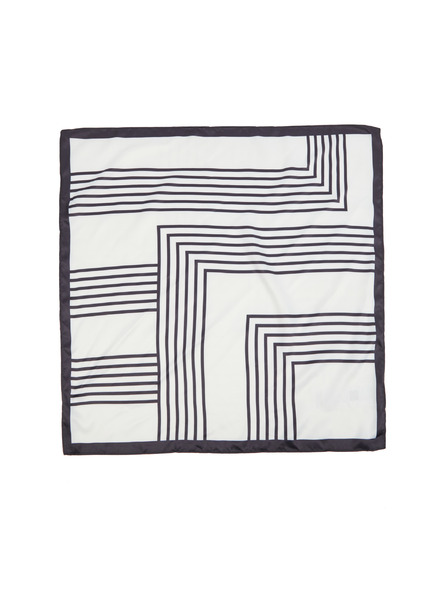 Orsay Бял с десен дамски шал ORSAY