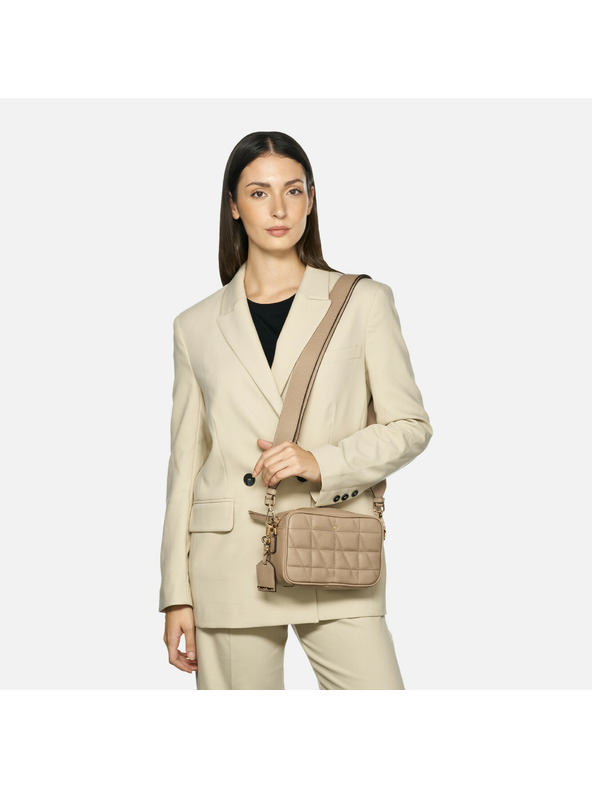 Geox Бежова дамска чанта Geox Narcisia