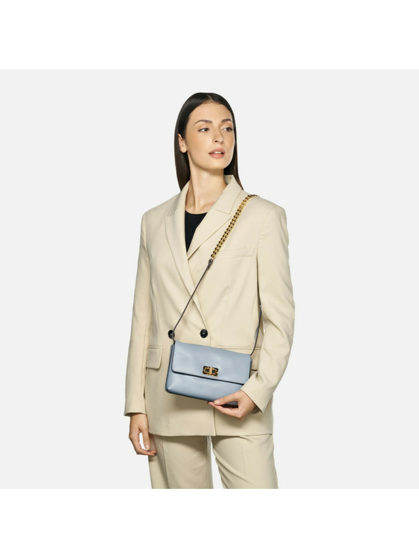 Geox Светло синя дамска чанта Geox Liliane