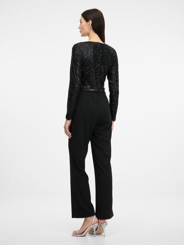 Orsay Черен дамски гащеризон ORSAY