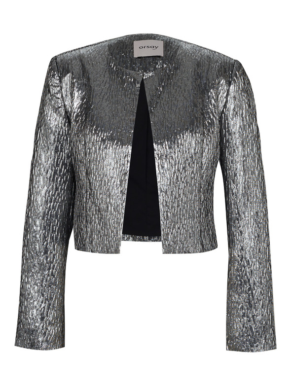 Orsay Сребристо дамско сако ORSAY