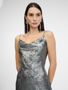 Orsay Сребриста дамска рокля с презрамки ORSAY