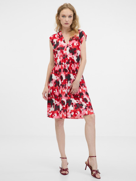 Orsay Червена дамска рокля с дължина до коляното ORSAY