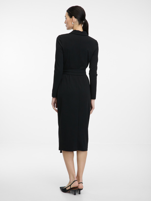 Orsay Черна дамска миди рокля ORSAY