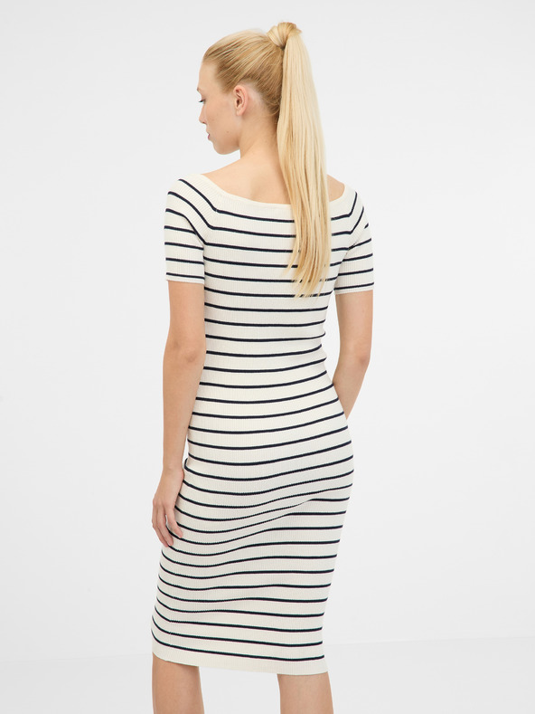 Orsay Кремава дамска миди рокля ORSAY