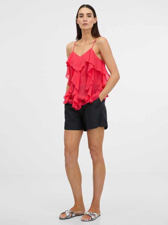 Orsay Червен дамски топ ORSAY