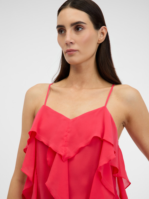 Orsay Червен дамски топ ORSAY