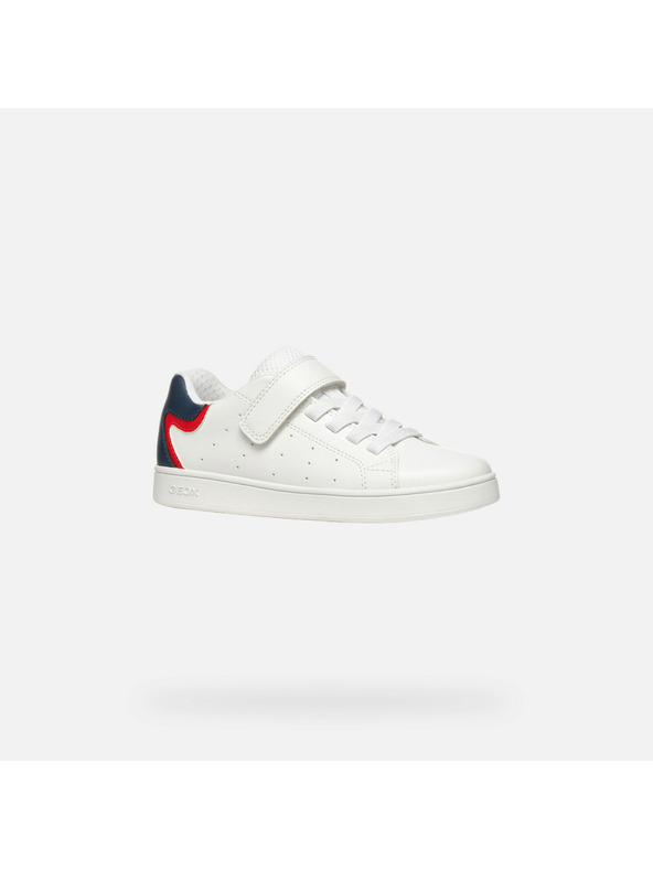 Geox Бели маратонки Geox Eclyper за момчета