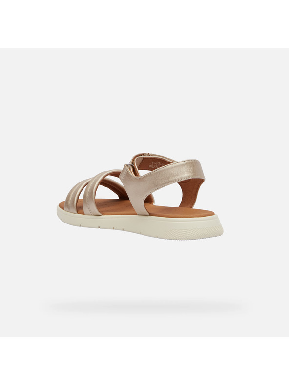 Geox Златни дамски сандали Geox Dandra