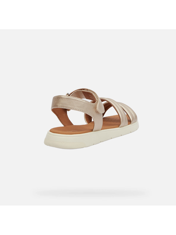 Geox Златни дамски сандали Geox Dandra