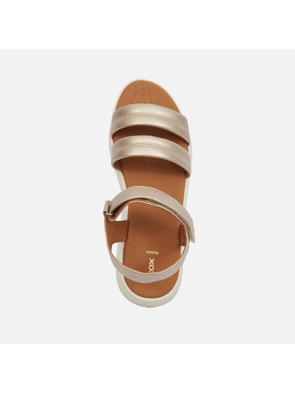 Geox Златни дамски сандали Geox Dandra