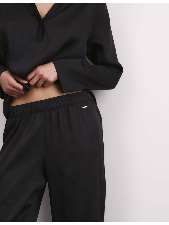 Marks & Spencer Пижамени панталони Dream Satin™ Marks & Spencer сива