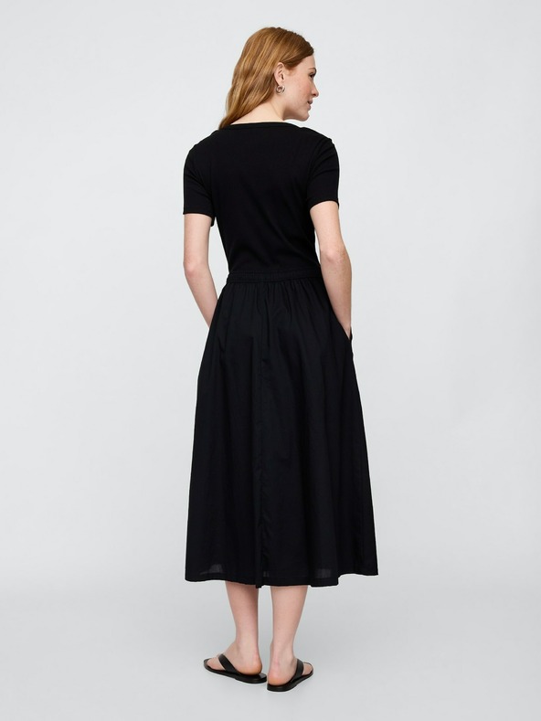 GAP Миди рокля с джобове GAP