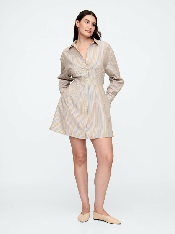 GAP Риза от поплин, мини рокля Gap