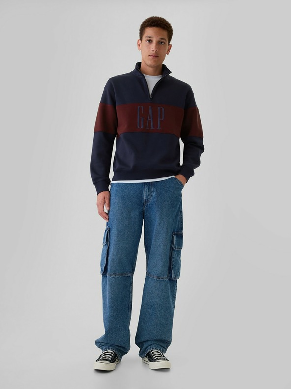 GAP Овърсайз суитчър с логото на GAP