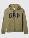 GAP Суитшърт с цип и лого GAP