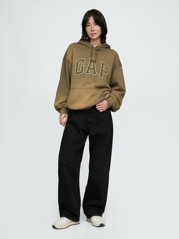 GAP Oversize суитчър с лого Americana Унисекс GAP