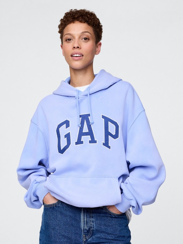 GAP Oversize суитчър с лого Americana Унисекс GAP