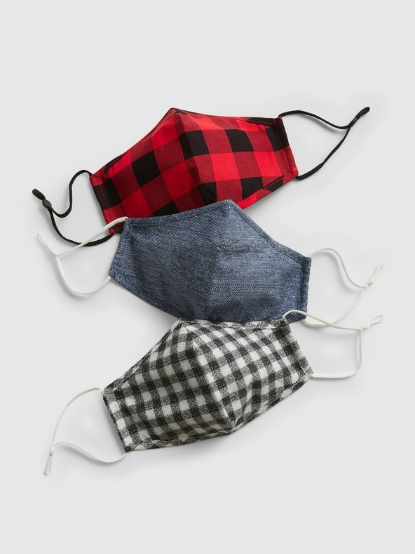 GAP Цветна контурна маска с джоб за филтър, 3 бр.