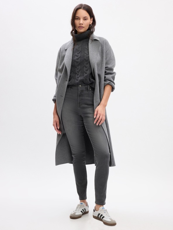 GAP Дънки Washwell Skinny с висок ръст Gap